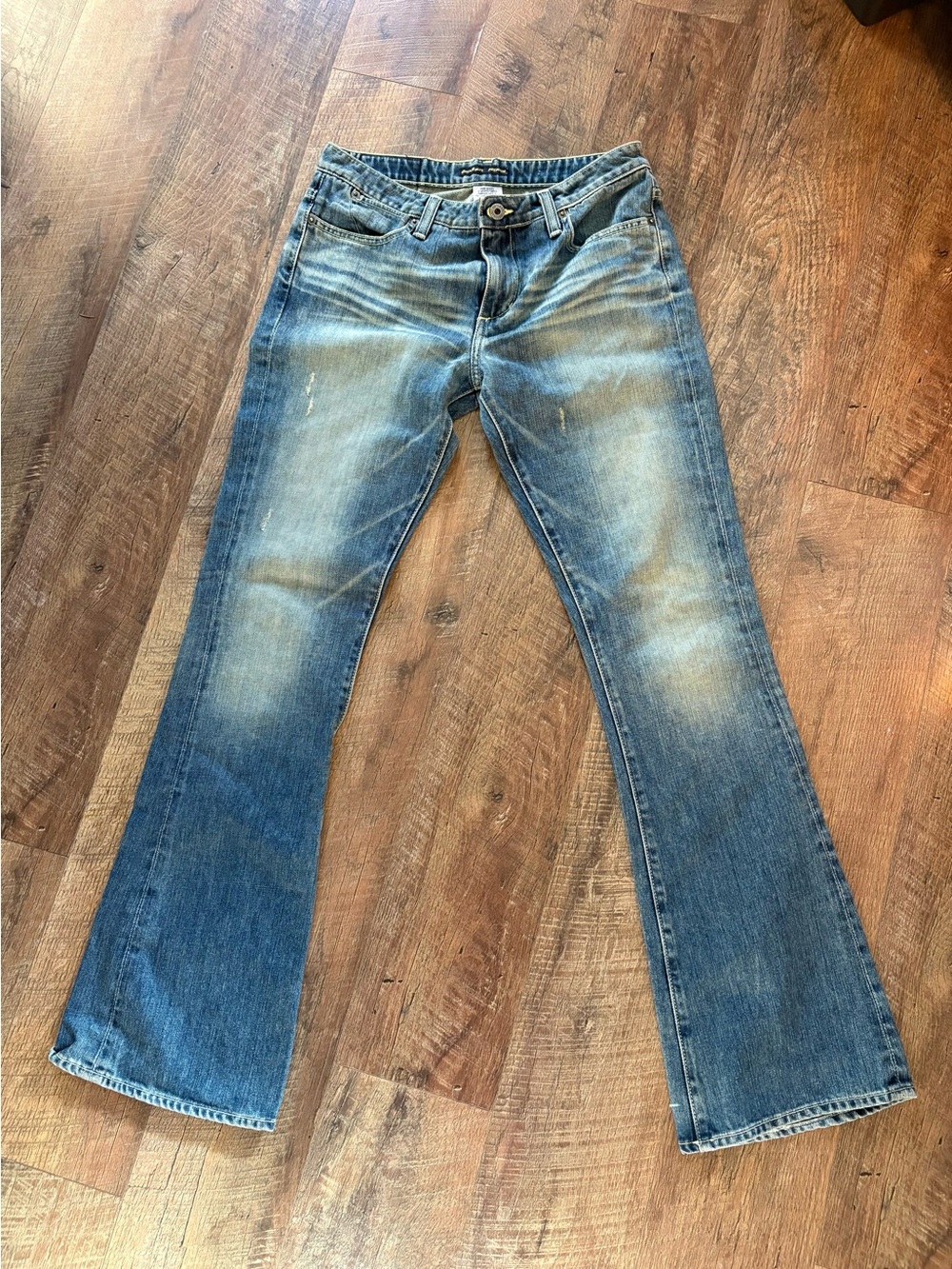 Guess Jeans Premium Faded Blue Flare Jeans 29 Y2K style